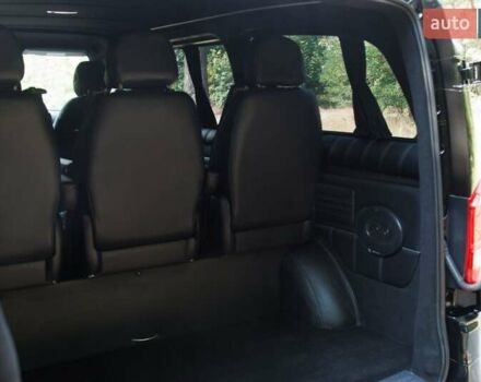 Черный Мерседес Вито, объемом двигателя 2.14 л и пробегом 242 тыс. км за 26500 $, фото 9 на Automoto.ua