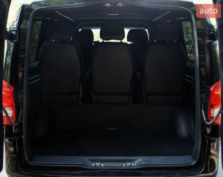 Черный Мерседес Вито, объемом двигателя 2.14 л и пробегом 242 тыс. км за 26500 $, фото 1 на Automoto.ua