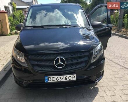 Черный Мерседес Вито, объемом двигателя 1.99 л и пробегом 82 тыс. км за 23000 $, фото 8 на Automoto.ua