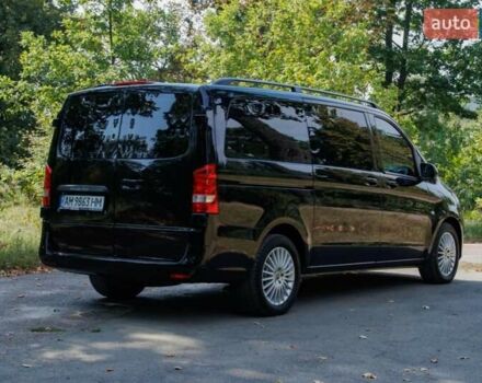 Черный Мерседес Вито, объемом двигателя 2.14 л и пробегом 242 тыс. км за 26500 $, фото 4 на Automoto.ua