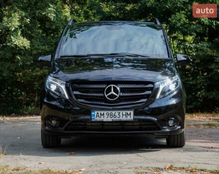 Черный Мерседес Вито, объемом двигателя 2.14 л и пробегом 242 тыс. км за 26500 $, фото 11 на Automoto.ua