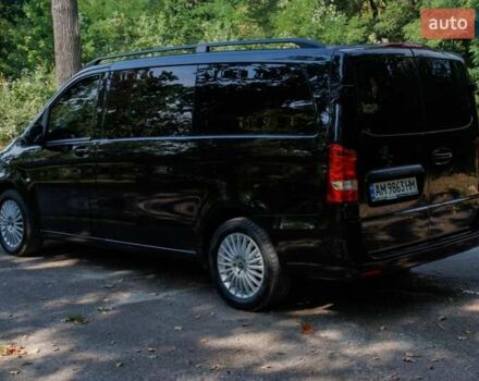 Черный Мерседес Вито, объемом двигателя 2.14 л и пробегом 242 тыс. км за 26500 $, фото 2 на Automoto.ua