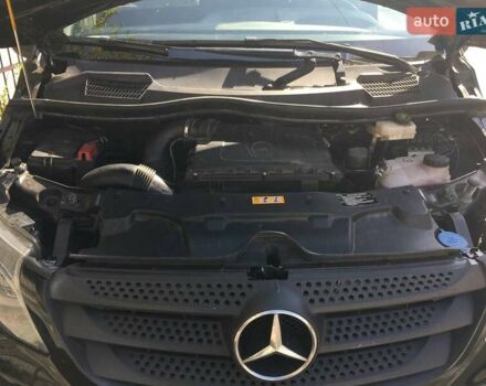 Черный Мерседес Вито, объемом двигателя 1.99 л и пробегом 82 тыс. км за 23000 $, фото 3 на Automoto.ua