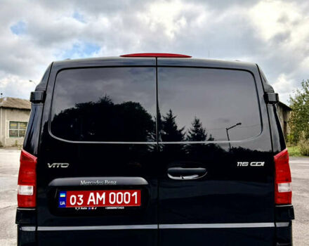 Черный Мерседес Вито, объемом двигателя 2.2 л и пробегом 250 тыс. км за 28000 $, фото 57 на Automoto.ua