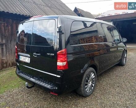 Черный Мерседес Вито, объемом двигателя 2.2 л и пробегом 160 тыс. км за 32000 $, фото 8 на Automoto.ua
