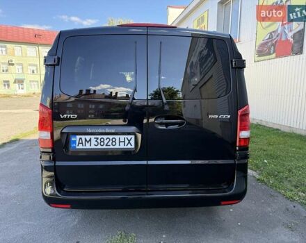 Черный Мерседес Вито, объемом двигателя 1.95 л и пробегом 225 тыс. км за 35500 $, фото 8 на Automoto.ua