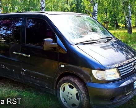 Черный Мерседес Вито, объемом двигателя 2.3 л и пробегом 0 тыс. км за 2600 $, фото 1 на Automoto.ua