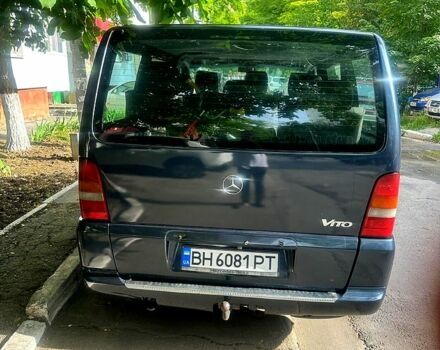 Чорний Мерседес Віто, об'ємом двигуна 2.1 л та пробігом 370 тис. км за 5000 $, фото 11 на Automoto.ua