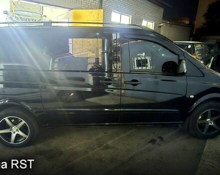 Черный Мерседес Вито, объемом двигателя 2.1 л и пробегом 405 тыс. км за 8500 $, фото 1 на Automoto.ua