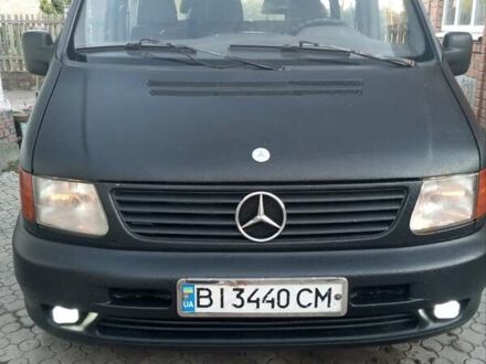 Чорний Мерседес Віто, об'ємом двигуна 2.3 л та пробігом 500 тис. км за 5200 $, фото 1 на Automoto.ua