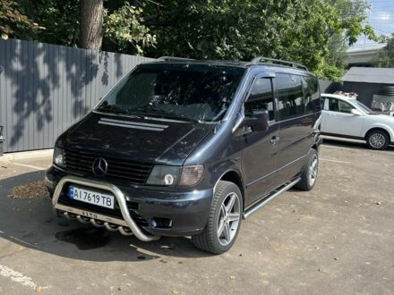 Мерседес Вито 1999 в Софіївська Борщагівка на Automoto.ua Черный Мерседес Вито, объемом двигателя 2.2 л и пробегом 450 тыс. км за 7700 $, фото 1 на Automoto.ua
