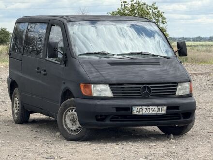 Мерседес Віто 1999 у Синельниковом на Automoto.ua Чорний Мерседес Віто, об'ємом двигуна 2.3 л та пробігом 444 тис. км за 2100 $, фото 1 на Automoto.ua