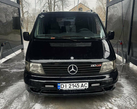 Черный Мерседес Вито, объемом двигателя 2.15 л и пробегом 515 тыс. км за 5250 $, фото 1 на Automoto.ua