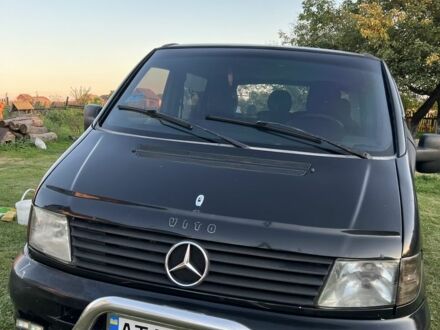 Мерседес Вито 2000 в Калуше на Automoto.ua Черный Мерседес Вито, объемом двигателя 2.1 л и пробегом 328 тыс. км за 2600 $, фото 1 на Automoto.ua