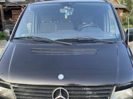 Мерседес Віто 2000 у Івано-Франківську на Automoto.ua Чорний Мерседес Віто, об'ємом двигуна 2.2 л та пробігом 214 тис. км за 5800 $, фото 1 на Automoto.ua