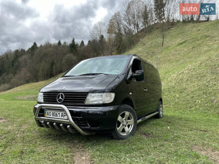 Мерседес Вито 2000 в Межгорье на Automoto.ua Черный Мерседес Вито, объемом двигателя 2.15 л и пробегом 288 тыс. км за 5000 $, фото 1 на Automoto.ua