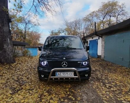 Мерседес Вито 2000 в Каменское - Днепродзержинск на Automoto.ua Черный Мерседес Вито, объемом двигателя 2.1 л и пробегом 480 тыс. км за 6700 $, фото 1 на Automoto.ua