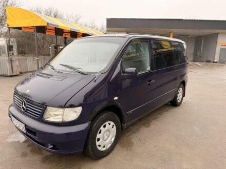 Чорний Мерседес Віто, об'ємом двигуна 2.2 л та пробігом 270 тис. км за 2700 $, фото 1 на Automoto.ua