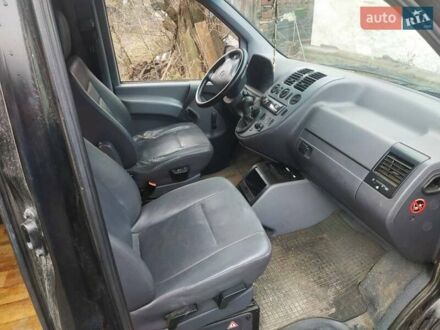 Чорний Мерседес Віто, об'ємом двигуна 2.1 л та пробігом 270 тис. км за 2800 $, фото 1 на Automoto.ua