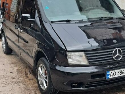 Мерседес Вито 2001 в Сумах на Automoto.ua Черный Мерседес Вито, объемом двигателя 2.2 л и пробегом 341 тыс. км за 5400 $, фото 1 на Automoto.ua