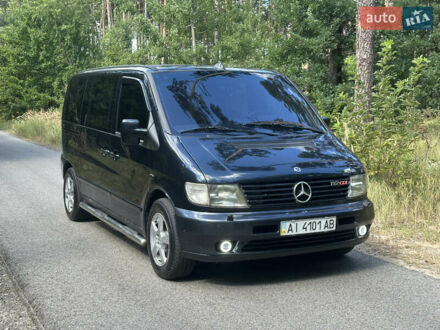Чорний Мерседес Віто, об'ємом двигуна 2.2 л та пробігом 330 тис. км за 6800 $, фото 1 на Automoto.ua