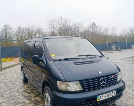 Черный Мерседес Вито, объемом двигателя 2 л и пробегом 340 тыс. км за 2699 $, фото 1 на Automoto.ua