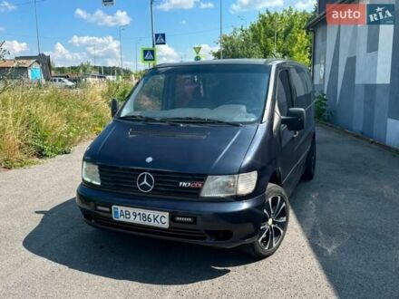 Чорний Мерседес Віто, об'ємом двигуна 2.15 л та пробігом 380 тис. км за 5500 $, фото 1 на Automoto.ua