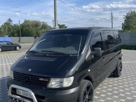 Мерседес Віто 2001 у Києві на Automoto.ua Чорний Мерседес Віто, об'ємом двигуна 2.2 л та пробігом 215 тис. км за 5850 $, фото 1 на Automoto.ua