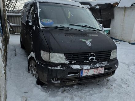 Черный Мерседес Вито, объемом двигателя 2 л и пробегом 247 тыс. км за 3547 $, фото 1 на Automoto.ua