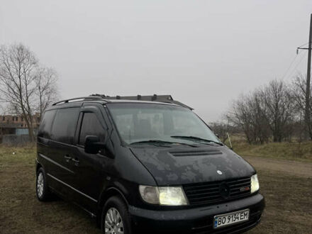 Чорний Мерседес Віто, об'ємом двигуна 2.15 л та пробігом 400 тис. км за 3700 $, фото 1 на Automoto.ua