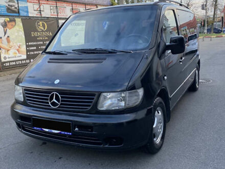 Чорний Мерседес Віто, об'ємом двигуна 2.15 л та пробігом 280 тис. км за 5500 $, фото 1 на Automoto.ua