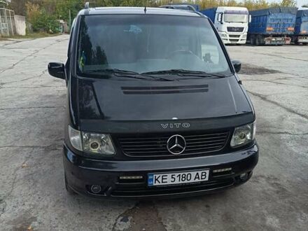 Мерседес Віто 2003 у Верхнеднепровске на Automoto.ua Чорний Мерседес Віто, об'ємом двигуна 2.2 л та пробігом 240 тис. км за 10000 $, фото 1 на Automoto.ua