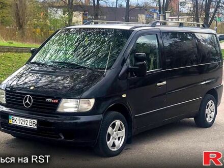 Мерседес Віто 2003 у Одесі на Automoto.ua Чорний Мерседес Віто, об'ємом двигуна 2.1 л та пробігом 250 тис. км за 4500 $, фото 1 на Automoto.ua