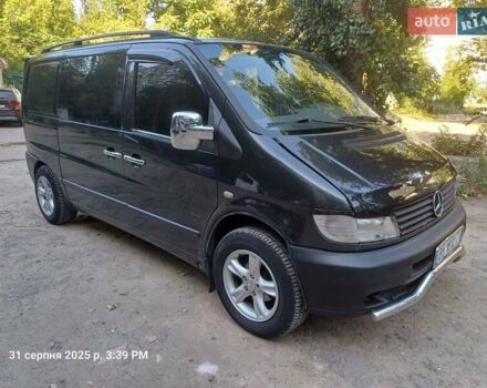 Чорний Мерседес Віто, об'ємом двигуна 2.15 л та пробігом 299 тис. км за 5600 $, фото 1 на Automoto.ua