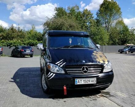 Чорний Мерседес Віто, об'ємом двигуна 2.15 л та пробігом 485 тис. км за 5500 $, фото 1 на Automoto.ua