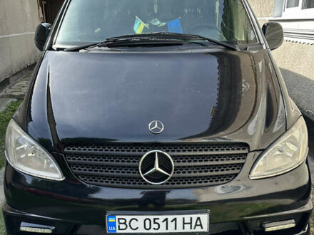 Чорний Мерседес Віто, об'ємом двигуна 2.15 л та пробігом 415 тис. км за 6790 $, фото 1 на Automoto.ua