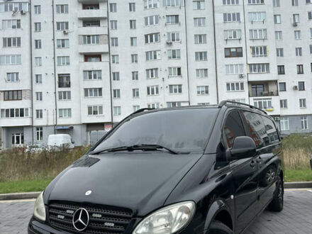 Чорний Мерседес Віто, об'ємом двигуна 2.15 л та пробігом 600 тис. км за 7800 $, фото 1 на Automoto.ua