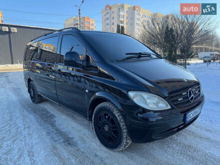 Чорний Мерседес Віто, об'ємом двигуна 2.15 л та пробігом 600 тис. км за 6950 $, фото 1 на Automoto.ua