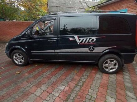 Мерседес Вито 2005 в Одессе на Automoto.ua Черный Мерседес Вито, объемом двигателя 2.15 л и пробегом 230 тыс. км за 8000 $, фото 1 на Automoto.ua