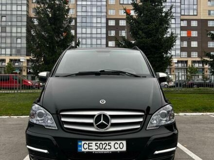 Черный Мерседес Вито, объемом двигателя 2.1 л и пробегом 300 тыс. км за 12700 $, фото 1 на Automoto.ua