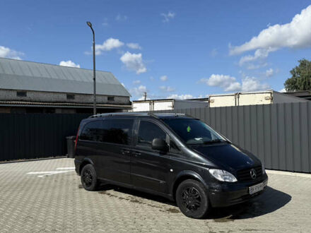 Чорний Мерседес Віто, об'ємом двигуна 2.15 л та пробігом 500 тис. км за 4999 $, фото 1 на Automoto.ua