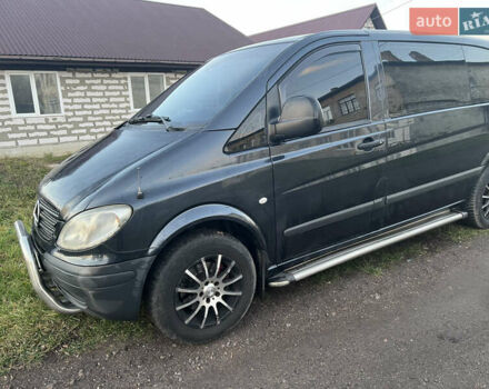 Чорний Мерседес Віто, об'ємом двигуна 2.15 л та пробігом 46 тис. км за 7299 $, фото 1 на Automoto.ua