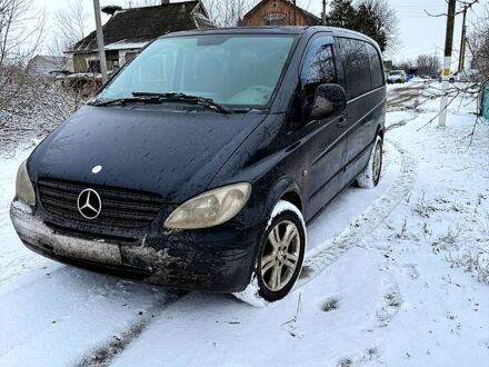 Мерседес Віто 2007 у Петропавловке на Automoto.ua Чорний Мерседес Віто, об'ємом двигуна 2.1 л та пробігом 412 тис. км за 7000 $, фото 1 на Automoto.ua