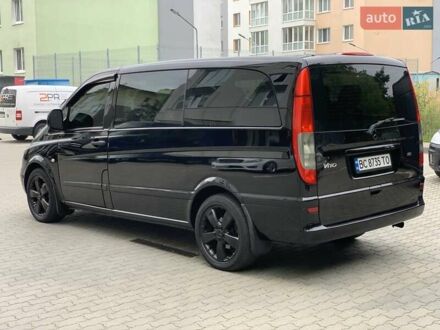 Мерседес Віто 2007 у Львові на Automoto.ua Чорний Мерседес Віто, об'ємом двигуна 2.15 л та пробігом 477 тис. км за 11800 $, фото 1 на Automoto.ua