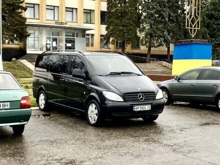 Чорний Мерседес Віто, об'ємом двигуна 2.15 л та пробігом 95 тис. км за 15500 $, фото 1 на Automoto.ua