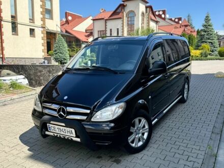 Мерседес Вито 2009 в Черновцах на Automoto.ua Черный Мерседес Вито, объемом двигателя 3 л и пробегом 411 тыс. км за 12600 $, фото 1 на Automoto.ua