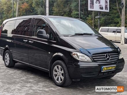 Мерседес Віто 2009 у Чернівцях на Automoto.ua Чорний Мерседес Віто, об'ємом двигуна 2.2 л та пробігом 195 тис. км за 14800 $, фото 1 на Automoto.ua