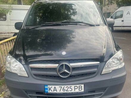 Чорний Мерседес Віто, об'ємом двигуна 2.1 л та пробігом 305 тис. км за 11500 $, фото 1 на Automoto.ua