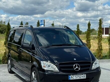 Чорний Мерседес Віто, об'ємом двигуна 2.14 л та пробігом 358 тис. км за 15000 $, фото 1 на Automoto.ua