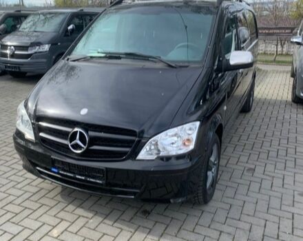 Чорний Мерседес Віто, об'ємом двигуна 2.2 л та пробігом 271 тис. км за 5800 $, фото 1 на Automoto.ua